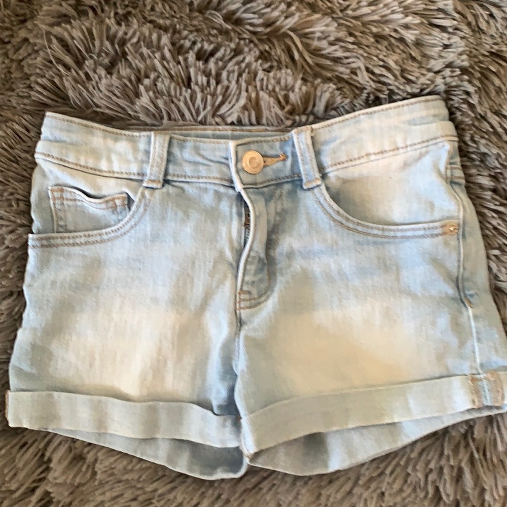 Girls jean shorts.  Size 10